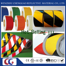 Non Reflective Adhesive Yellow Black Floor Marking Tape (C1300-O)